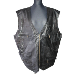 KAMIZELKA MOTOCYKLOWA SKÓRA GIOVANI rozm. 60